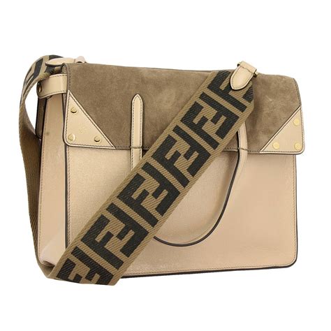 borsa fendi con tracolla in tela|farfetch borse fendi.